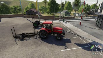 Wood trailer v2 fs19