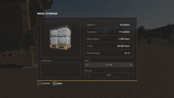 Wool Storage FS19