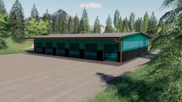 5 Placeable Vehicle & Drive-Through Halls v1.0.5.0 FS19