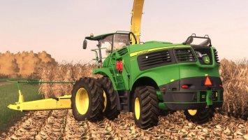 John Deere 9000 US + Kemper Pack FS19