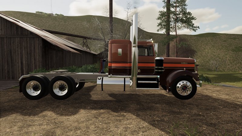 Kenworth W900a Flat Top 1974 Fs19 Mod Mod For Farming Simulator 19 Ls Portal 7427