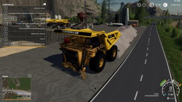 Liebherr T284 and Cat FS19