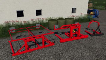 Lizard Roundbale Forks Pack FS19