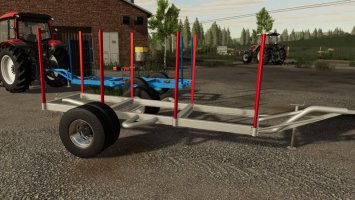 Lizard Small Wood Trailer FS19