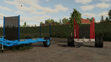 Lizard Small Wood Trailer FS19