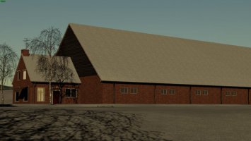 Old Styled Farmhouse With Barn v2 fs19