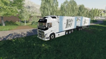 Volvo Fh16 Woodchip and trailer FS19