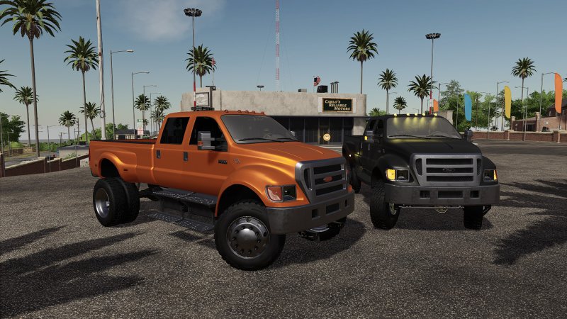 Ford F650 Lifted V10 Fs19 Farming Simulator 19 Mod Fs19 Mod Cloudyx