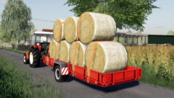 NP-25 Autoload bale trailer FS19