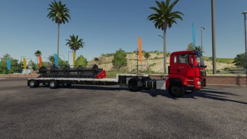 SD48 Stufen Sattelanhänger FS19