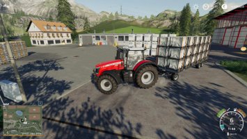 Autoload Pack With 3 Tiers Of Pallet V2.0.0.1 FS19