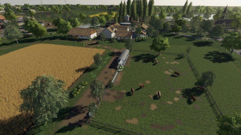 Kuhweide Fs19 Mod Mod For Landwirtschafts Simulator 19 Ls Portal 1997