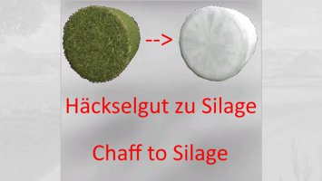 Press Chaff To Silagebales fs19