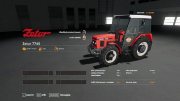 Zetor 7745 fs19