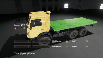 Kamaz 4310 Flat v1.2 FS19