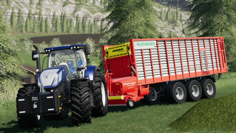 Pöttinger Jumbo Combiline V11 Fs19 Mod Mod For Landwirtschafts Simulator 19 Ls Portal 2191