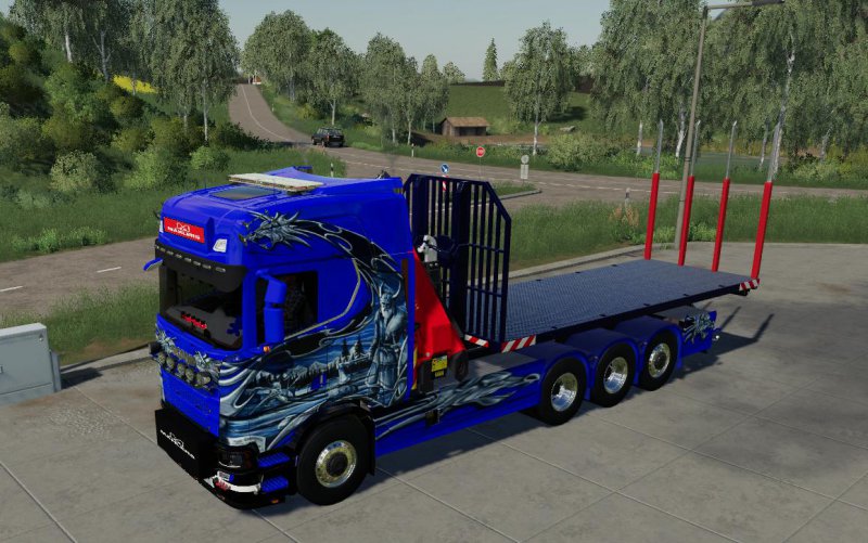 Scania Ng Hkl And Crane V11 Fs19 Mod Mod For Landwirtschafts Simulator 19 Ls Portal 6559