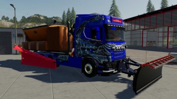 SCANIA NG HKL AND CRANE v1.1 FS19