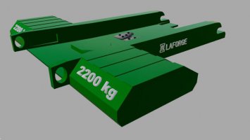 John Deere 7R-Series with EZ-Ballast Undergroundballast FS19