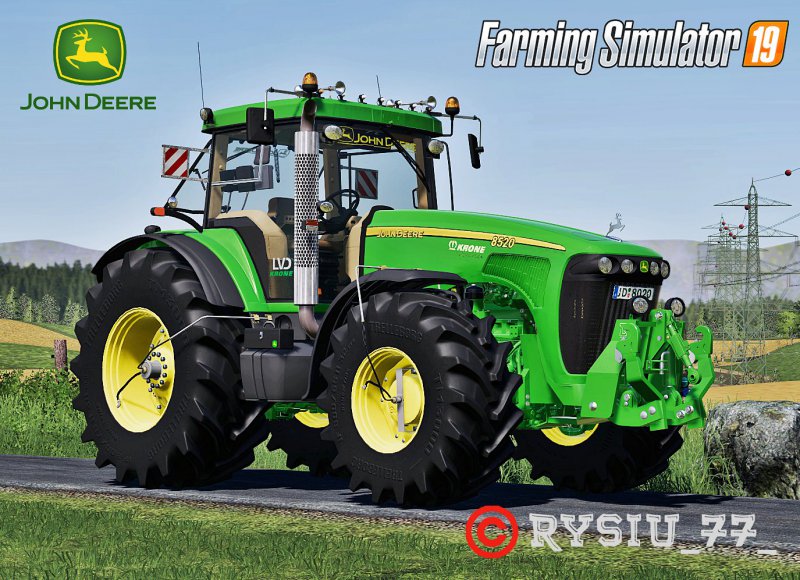 John Deere 8020 Series Official V2 Fs19 Mod Mod For Farming Simulator 19 Ls Portal 8032