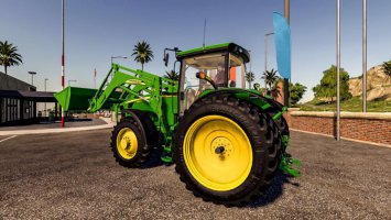 John Deere 8030 843 loader fs19