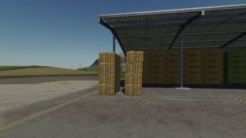 Ballen Lager, Heu und Stroh v1.0.3.0 FS19