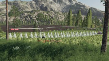 Lindsay Zimmatic Pivot 68m Placeable FS19