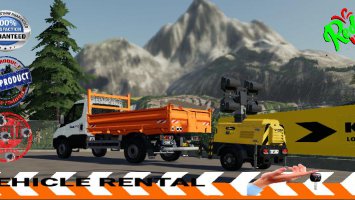 Mat d'éclairage télescopique v1.5 FS19