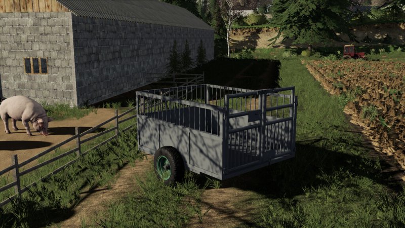 Old Cattle Trailer Fs19 Mod Mod For Farming Simulator 19 Ls Portal 9670