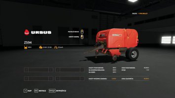 Prasa Ursus z594 v2 fs19