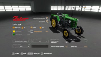 Zetor 25K FS19