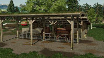 Cattle Stable v1.1 fs19