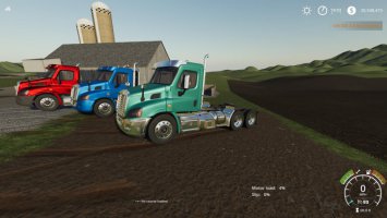 Freightliner Cascadia Day Cab Glider v1.01 fs19