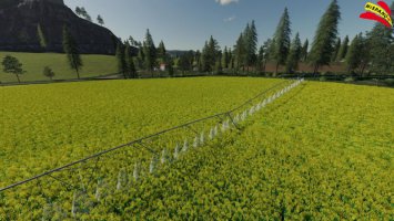 LINDSAY ZIMMATIC PIVOT 124M PLACEABLE FS19