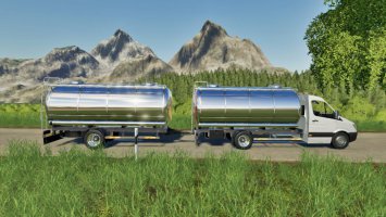 MERCEDES TANKER TRAILER FS19