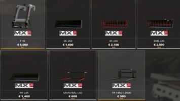 MX Frontlader Und Werkzeuge Pack v1.1 FS19