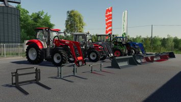 MX Frontloaders And Tools Pack v1.1 fs19
