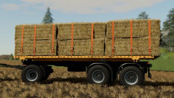 NEFAZ Bale Trailer FS19