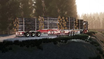 NMC Log Trailer Pack FS19