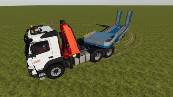 Volvo fmx 6x4 crane v1.1