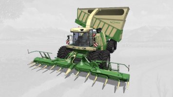 Krone BigX 1180 cargo v1.5 fs19