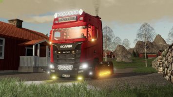 Scania S580 V8 fs19