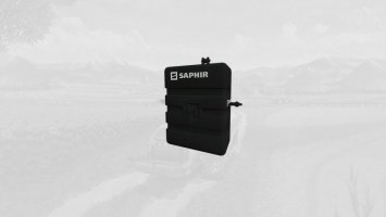 Saphir 800 KG Gewicht fs19