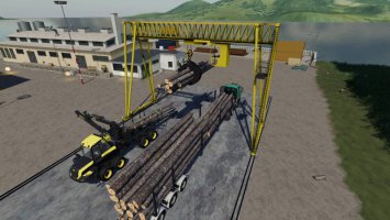 Wood Crane v1.1 FS19