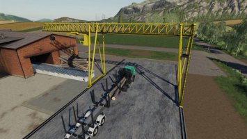 Wood Crane v1.1 FS19