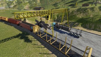 Wood Crane v1.1 FS19