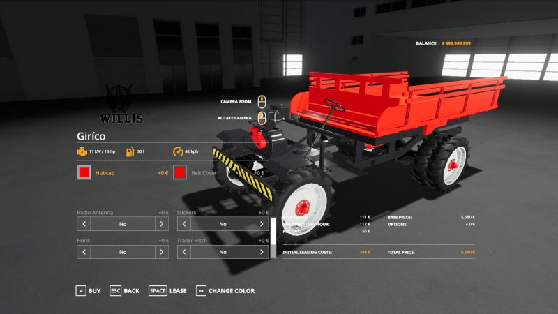 AGM Girico v1.0 - FS19 mod 