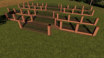Brick And Metal Fences Pack v1.1 FS19