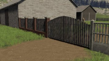 Concrete And Brick Fences Pack fs19