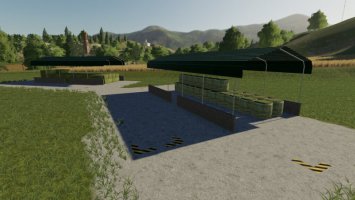 Dynamische Ballenlagerschuppen FS19